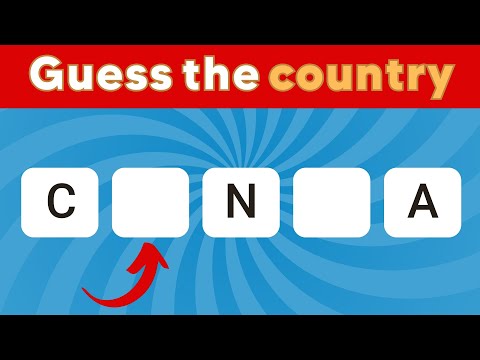 Can You Guess The Country By First 2 Letters...?