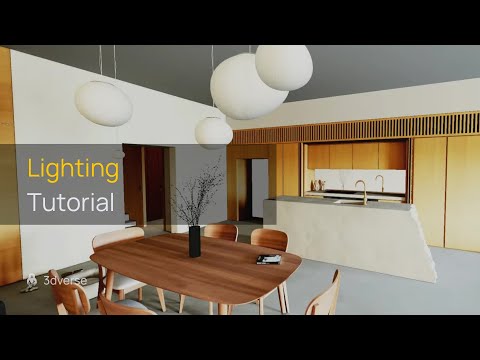 How to Turn a Fake 3D Lamp Mesh into a Realistic Light Source | 3D Lighting Effects Tutorial