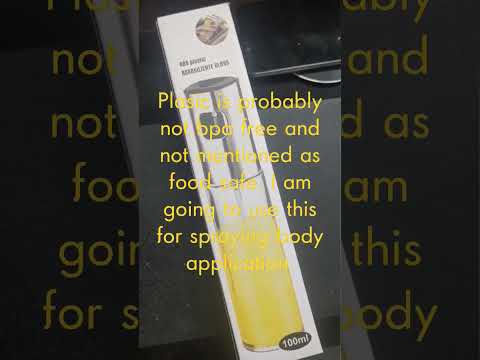 short review - cheap mini oil sprayer for bbq , cooking.