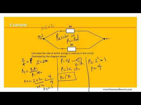 Electrical Energy and Power