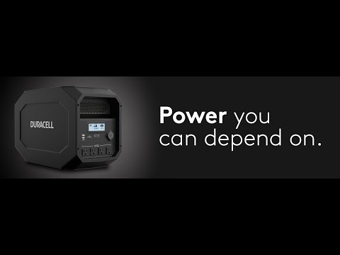 PowerSource 1440-Watt Portable Battery Powered Generator with Solar and Daisy Chaining Features