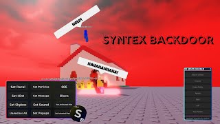 *FE* SYNTEX BACKDOORS SCRIPT | TROLLING | ROBLOX SCRIPT SHOWCASE 2026