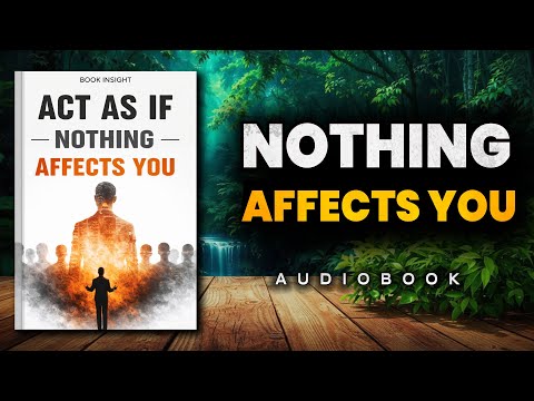 Act As If Nothing Bothers You🗿: The Psychology of Absolute Control (Audiobook)