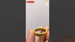 Gold ring making #goldringmaking #goldringmaking