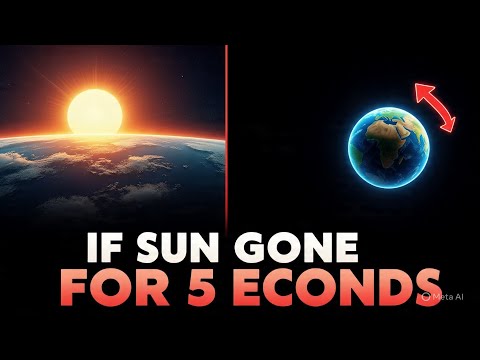 What If the Sun Vanished for Just 5 Seconds?