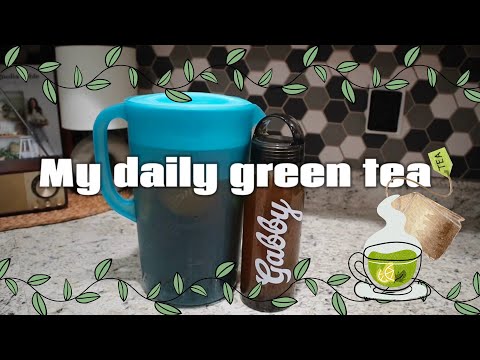 Daily green tea 🍵 | Gabriela Vazquez