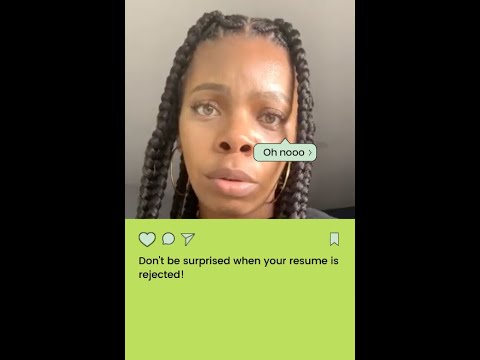 Don't be surprised when your resume is rejected! #shorts