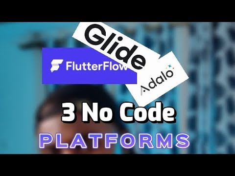 3 No Code Platforms to build Mobile Apps