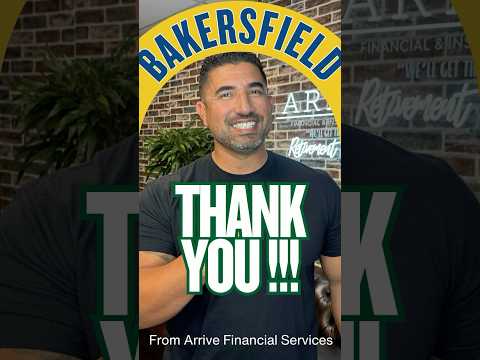 Thank You Bakersfield!!! #arrivefinancial #retirementinvestment #finance
