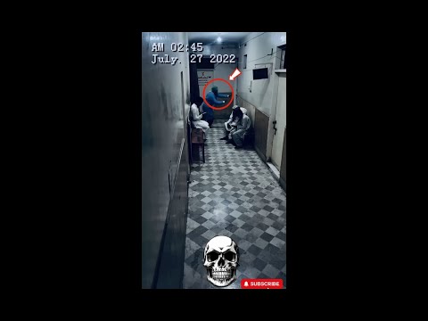 Horror CCTV camera footage
