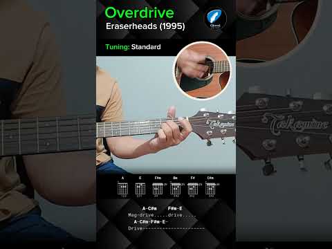 Overdrive - Eraserheads (1995) | Easy Guitar Tutorial Chords with Lyrics