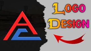 How To Make AC Letter Logo On Android |  Pixellab Design Tutorial