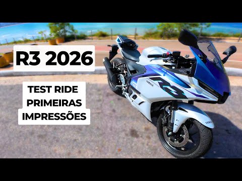 R3 ABS CONNECTED 2026 - TEST RIDE E PRIMEIRAS IMPRESSÕES