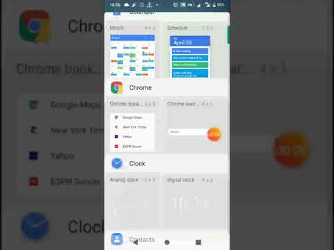 HOW TO ADD CLOCK WIDGET IN ANDROID