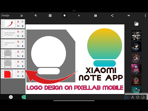 How To Make High Quality Logo In Mobile! (Pixellab Tutorial)