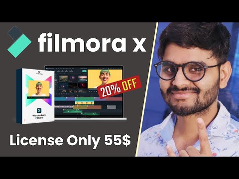 How to Buy Filmora X with 20% Discount | Purchase Filmora X License on 20% Off (Hindi)