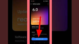 How to software update realme narzo 70x 5g | Realme phone update kaise kare #shorts #softwareupdate