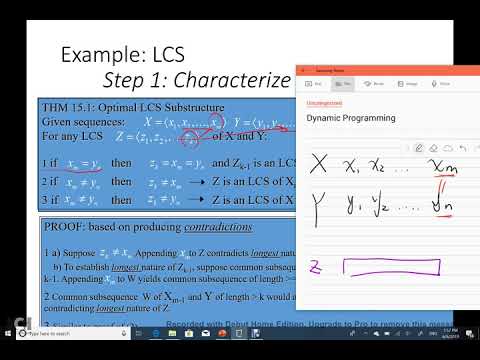 DynamicProgramming LongestCommonSubsequence