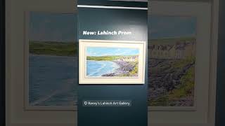 Lovely size painting fresh in the door, Lahinch Prom #lahinch 114x84 cms Part of new collection