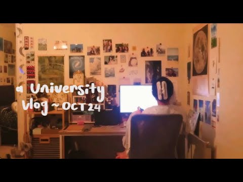 Uni Vlogs // Lectures, Studying, Cooking & building my desk ˚ ༘♡ ⋆｡˚