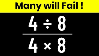 Only 1 in 5 Can Solve This Math Problem!