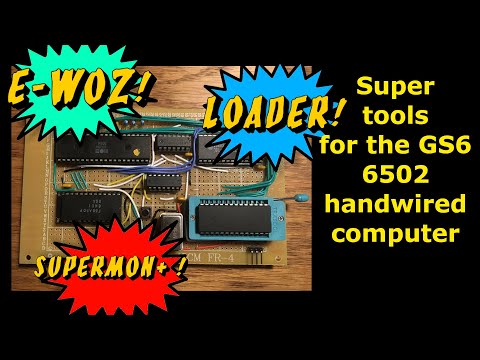 Great tools and software for the world's simplest-to-build 8-bit computer