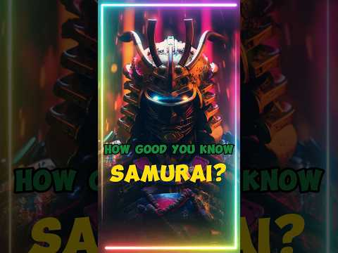 ⚔️🎎 Key Facts About the Legendary Samurai Warriors 🌸🏯 #fact #shorts