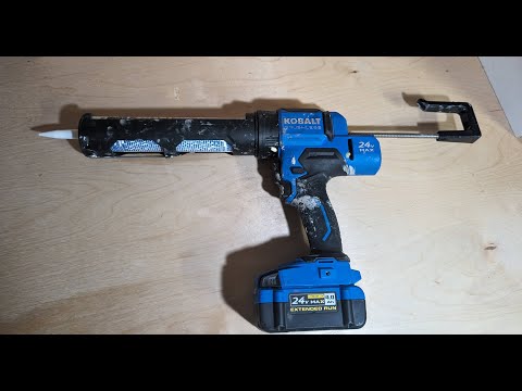 Review: Kobalt 24 Volt Caulking Gun