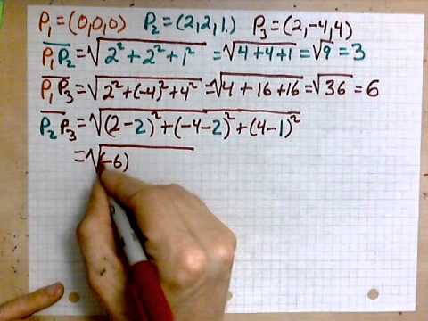 virtuallymath.com: checking whether a triangle is a right triangle
