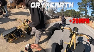 Nephew Unlocked FREE Speed on My Oryxearth Mini Bike!