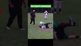 OH LAWD!!!! #thaddboii #ohlawd #ohlawdplays #bighit #footballseason #hugehits #footballhits #sheesh