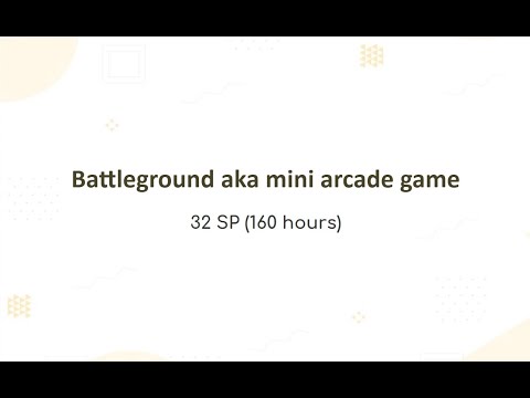 Battleground aka mini arcade game