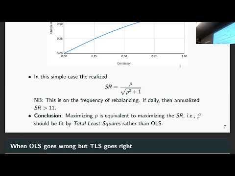 Canonical Portfolios: Optimal Signal and Asset Combinations - Nick Firoozye