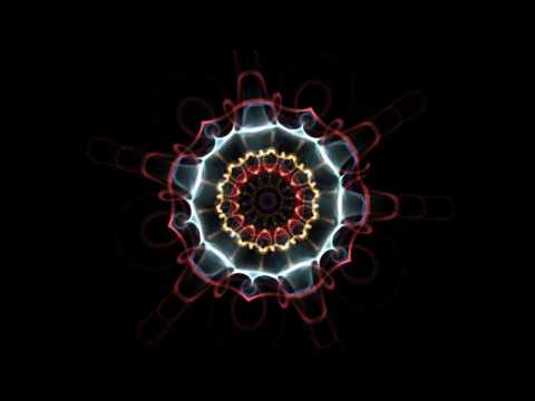 4K Special Neon Magic Star Effect Motion Background 2160p