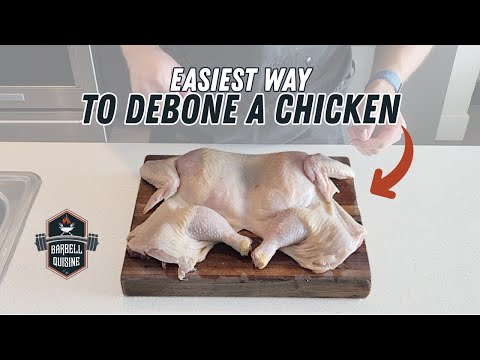 Easiest Way to Debone a Chicken (Spatchcock in Under 4 Minutes!)