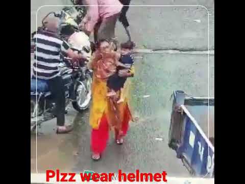 😰 plzz wear helmet