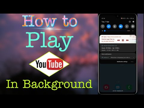 How to Play YouTube videos in Background with screen off (Android & ios) No additional app needed