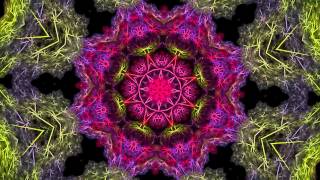 Deep, Dub Reggae Mix with kaleidoscope visual