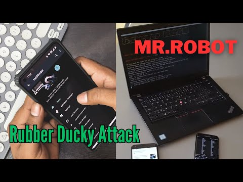 Rubber Ducky Live Attack Using Smartphone | Cybersecurity