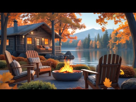 Autumn Serenity: Relaxing Jazz by the Lake for Focus and Inner Peace
