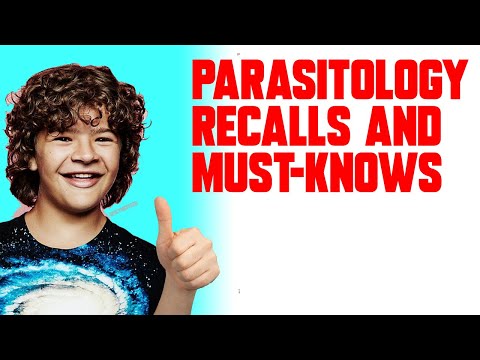MedTech Board Exam Recalls and MUST-KNOWS: PARASITOLOGY | SPICY MEDTECH | AUGUST 2022 MTLE