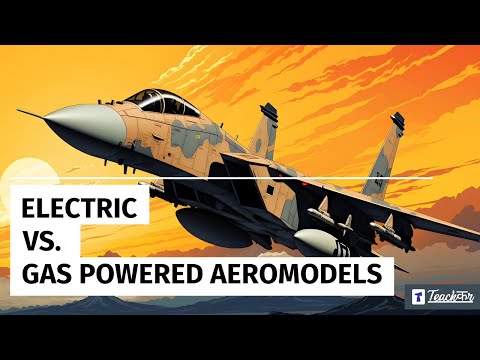 Electric vs Gasoline Aero model | #aeroplane #aeromodelling #rc @teachkar