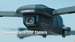 FPV Foldable Drones,2 Batteries,One Key Start,Headless Mode,Altitude Hold,360 Flip,Drone