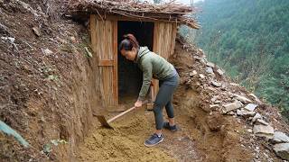 Woman Builds Hidden Underground Shelter in the Mountains in Just 90 Days | by @ĐiềnTiểuCaFarm86