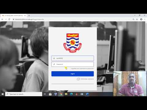 How to login to the UCC PRIMARY SCHOOL LMS for the first time