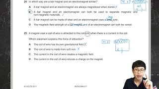 Physics IGCSE0625 May/June 2017 Paper 23 Question 21-30😃