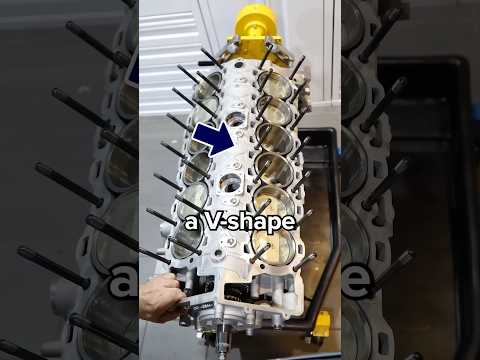 What Exactly is a V-Engine and Why Are They So Popular? 😳 #cars #v6 #v8