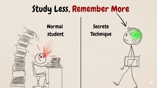 How to STUDY so FAST it feels like CHEATING