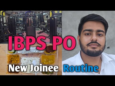 IBPS PO #vlog NEW JOINEE ROUTINE 🤧 Life of an IBPS PO 🫡 #banking #bankingexam #ibpspo #bankpo