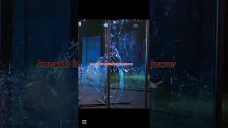 Ronaldo's shot power ☠️#ronaldo #ronaldoshot  #cristianoronaldo #cr7 #manchesterunited #primecr7